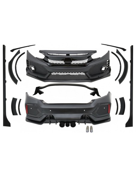 Kit per Honda Civic MK10 FC FK (16-Up) Berlina Tipo R-Design