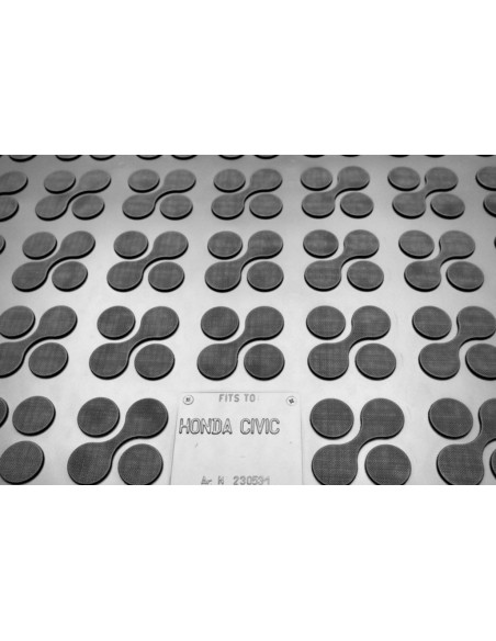 Gomma Trunk Mat nero per Honda CIVIC X (17-up) berlina