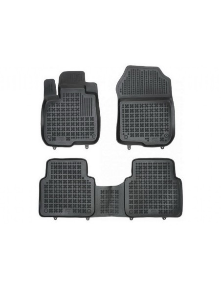 Tappetini in gomma nero per Honda CR-V V (18-up) CR-V e:hev (22-up) Hybrid (HEV)