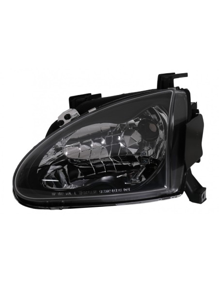 Fari per Honda CRX DEL SOL (03.1992-1997) Nero