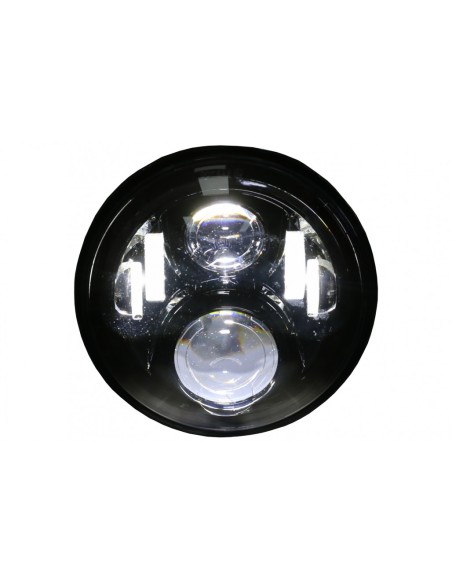 Fanale Moto a LED per Honda CB250 CB400 CB500 CB1300 - Hornet 250 - Hornet 600 Hornet 900 - VTR250 VTEC400 75W 7 pollici