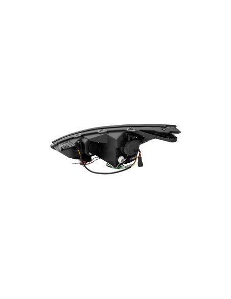 Fari LED Angel Eyes per HYUNDAI IX35 (10-13) Nero TUBE LIGHT