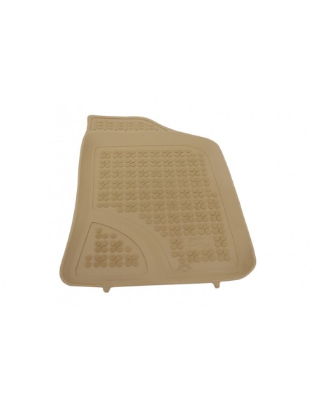 Tappetino in gomma beige per HYUNDAI Santa Fe 07-12
