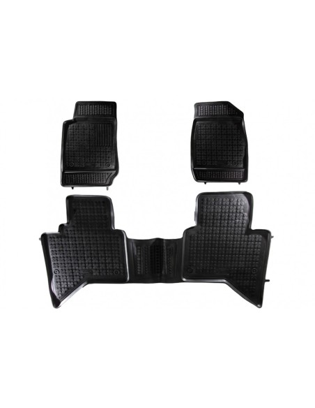 Tappetino in gomma per Isuzu D - MAX II (11-up) Nero