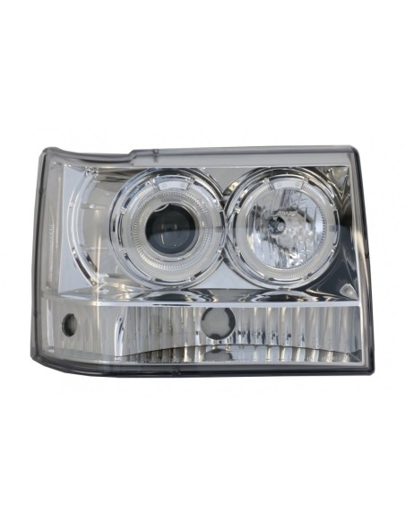 Angelo Occhi Fari per Jeep Grand Cherokee I ZJ (1993-1998) Cromo