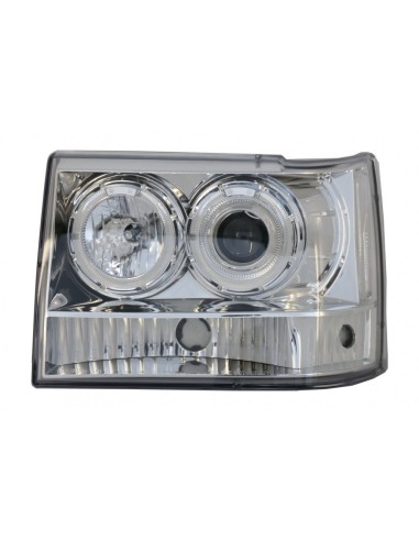 Angelo Occhi Fari per Jeep Grand Cherokee I ZJ (1993-1998) Cromo