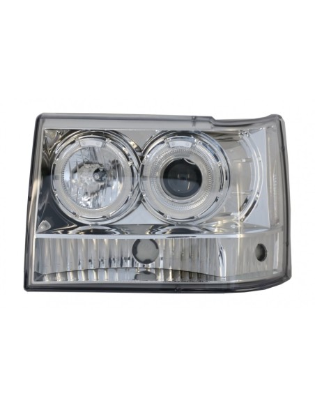 Angelo Occhi Fari per Jeep Grand Cherokee I ZJ (1993-1998) Cromo