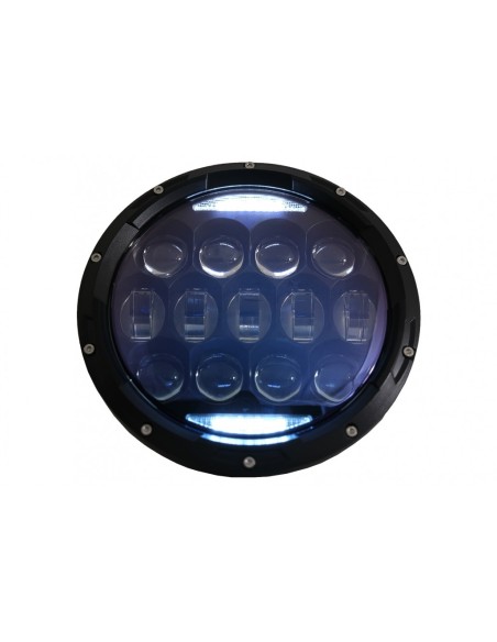 7 pollici CREE LED fari ambra Halo DRL per Jeep Wrangler TJ & JK (1997-18)