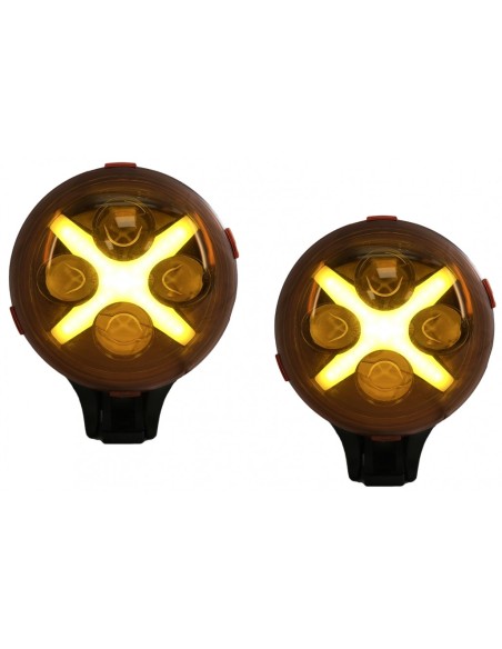 6 pollici luce ausiliaria Off Road Spotlight per Jeep Wrangler JK TJ LJ (1997-up)