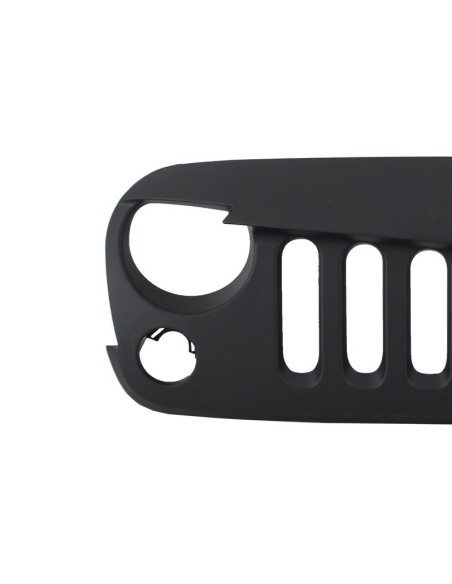 Griglia anteriore centrale per JEEP Wrangler - Rubicon JK (07-17) Angry Bird Design New Style Nero opaco