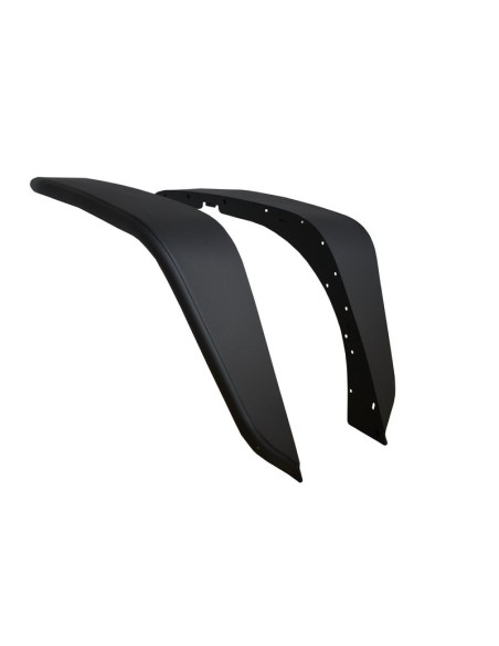 Fender Flares d'acciaio piano della metropolitana del frantoio anteriore per JEEP Wrangler Rubicon JK (07-17)