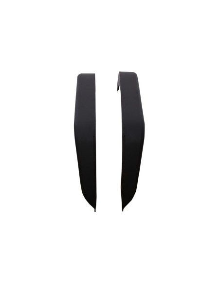 Fender Flares in acciaio piatto con tubo di frantoio posteriore per JEEP Wrangler - Rubicon JK (07-17)