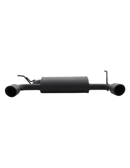 Sistema di scarico completo Axle-Back per Jeep Wrangler Rubicon JK (07-17) Doppia evacuazione dello scarico