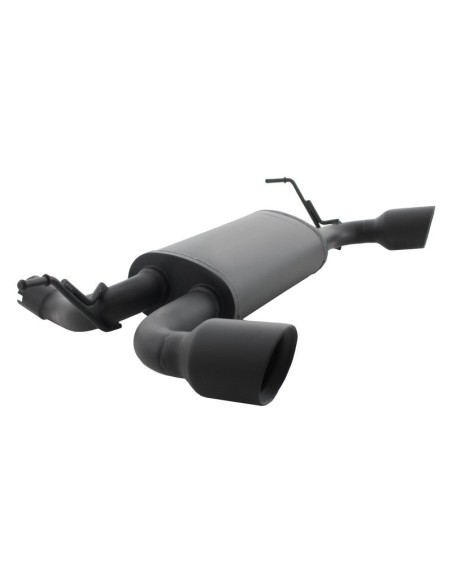 Sistema di scarico completo Axle-Back per Jeep Wrangler Rubicon JK (07-17) Doppia evacuazione dello scarico