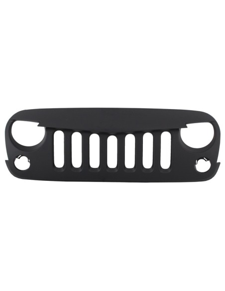 Griglia anteriore centrale w/ HID Bi-Xenon fari per JEEP Wrangler Rubicon JK (07-17) Angry Bird Design