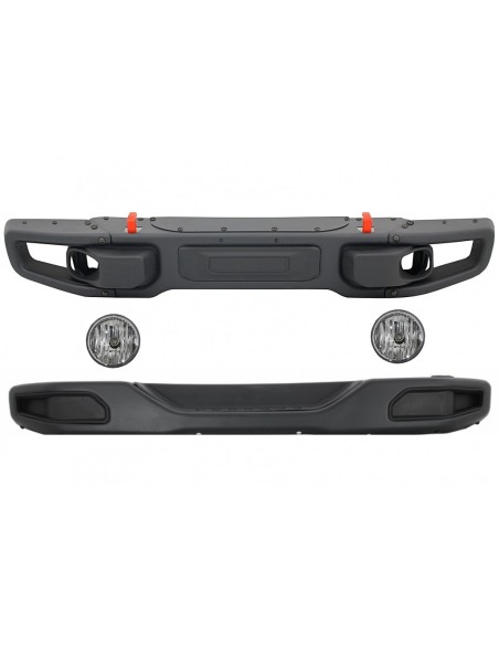 Kit in metallo per Jeep Wrangler Rubicon JK (07-17) 10 º anniversario Hard Rock Style