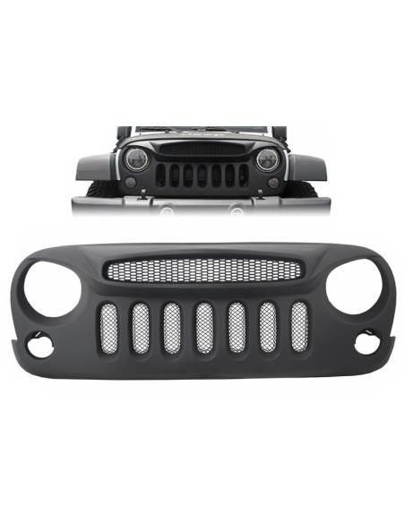 Griglia anteriore LED Turn Signal JEEP Wrangler Rubicon JK Angry Bird Spectre Mask