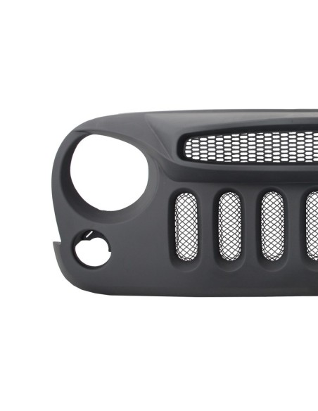 Griglia centrale LED Halo DRL JEEP Wrangler JK Angry Bird Specter Mask