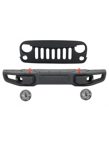 Paraurti metallo griglia JEEP Wrangler Rubicon JK 10º anniversario Hard Rock