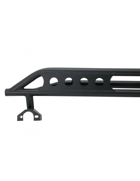 Passi laterali Nerf Bars per Jeep Wrangler Rubicon JK (07-17) Ferro 4 porte
