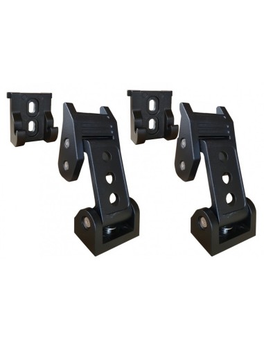 Kit di bloccaggio per Jeep Wrangler JK JL (07-18) Satin Black Finish