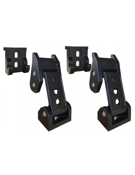 Kit di bloccaggio per Jeep Wrangler JK JL (07-18) Satin Black Finish