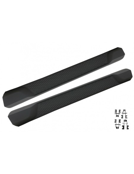 Pedane laterali per Jeep Wrangler JL (18-Up) 2 porte
