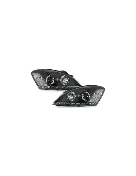 LED DRL Look Fari per KIA CEE’D (06-09) Nero
