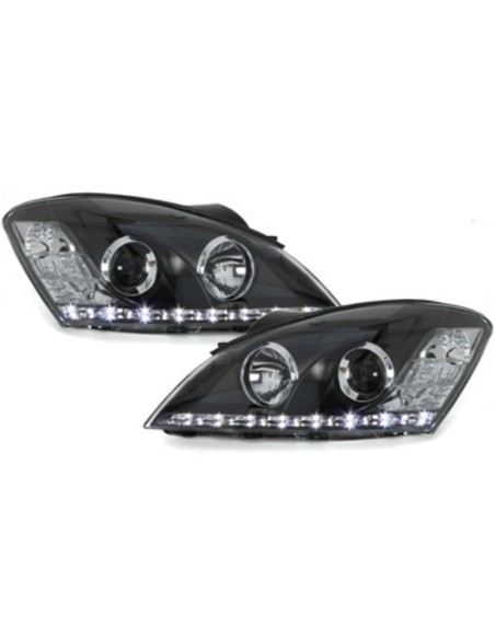 LED DRL Look Fari per KIA CEE’D (06-09) Nero