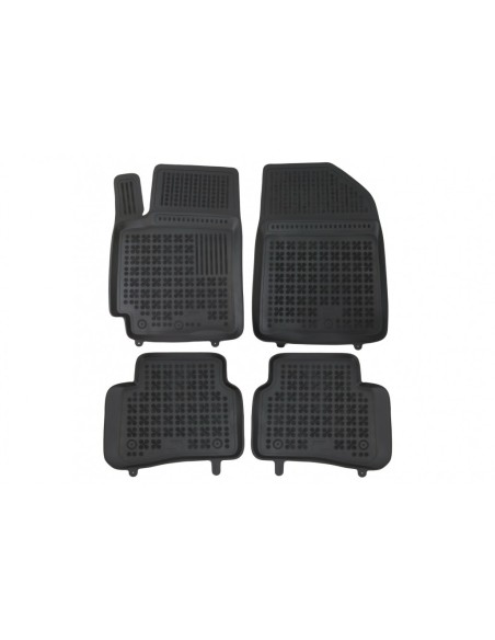 Tappetini auto in gomma nero per KIA Rio IV (17-up)