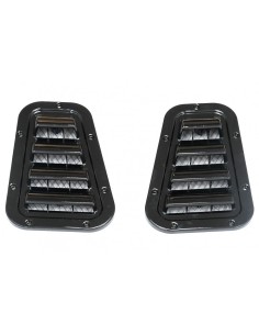 Presa d'aria per Land Rover Defender 90-110-130 (1990-16) Nero lucido 2