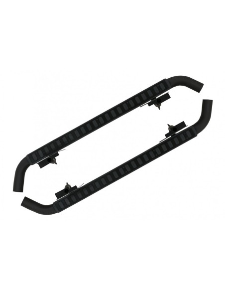 Gradini laterali per Land Rover Defender 110 (1990-16) Edizione nera
