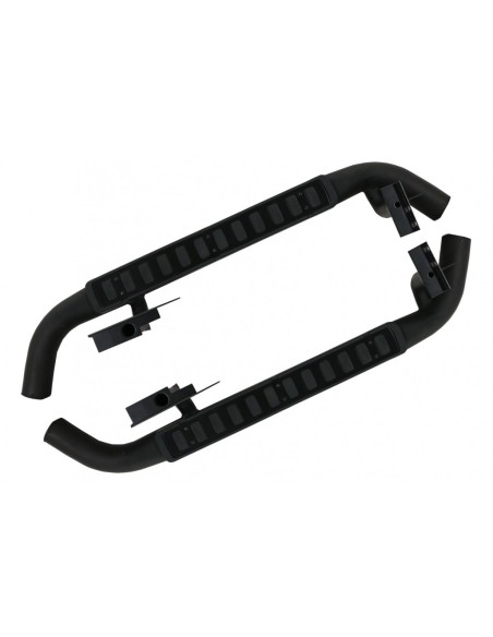 Pedane laterali per Land Rover Defender 90 (1990-16) Edizione nera
