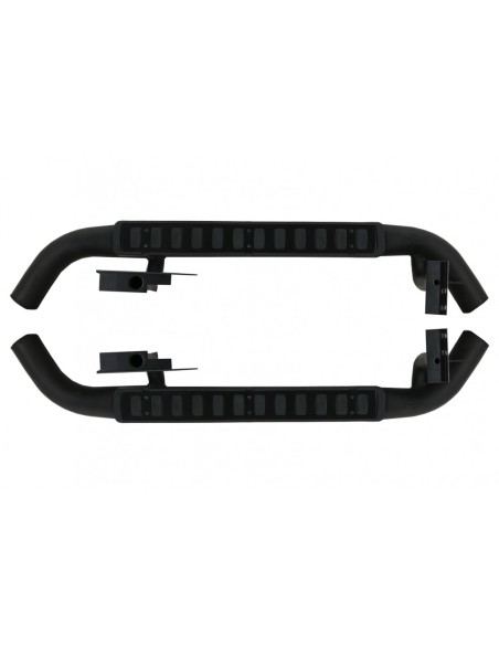 Pedane laterali per Land Rover Defender 90 (1990-16) Edizione nera
