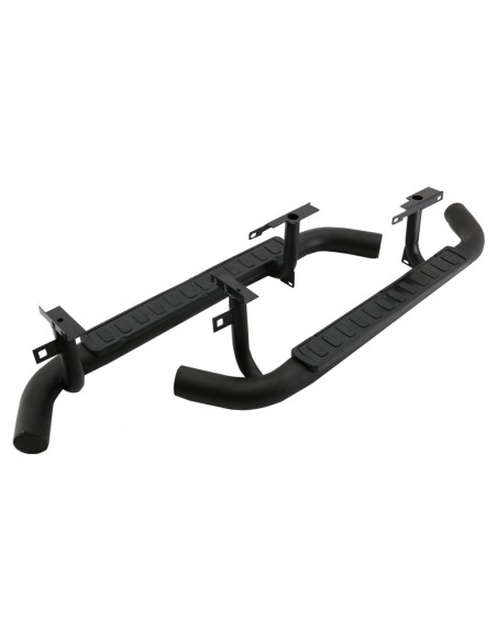 Pedane laterali per Land Rover Defender 90 (1990-16) Edizione nera