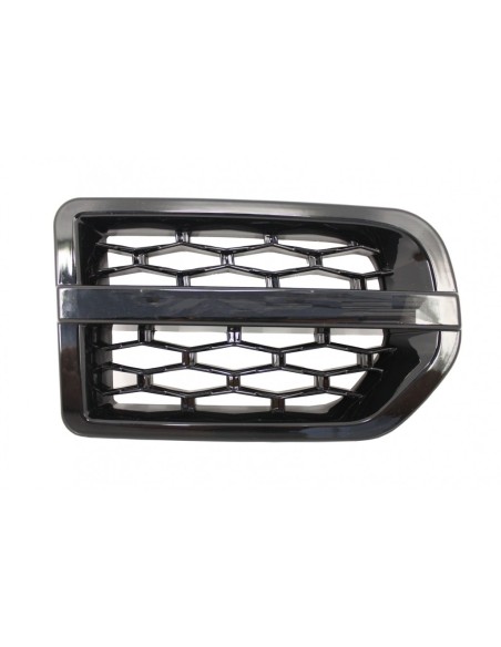 Sfiato laterale per Land Range Rover Discovery III L319 (06-09) Hawke Autobiography Design Nero
