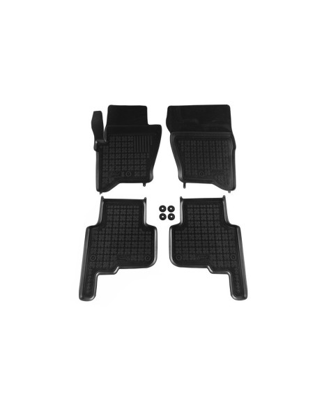 Tappetino in gomma nero per Land Range Rover Discovery 3 e 4 (04-16)