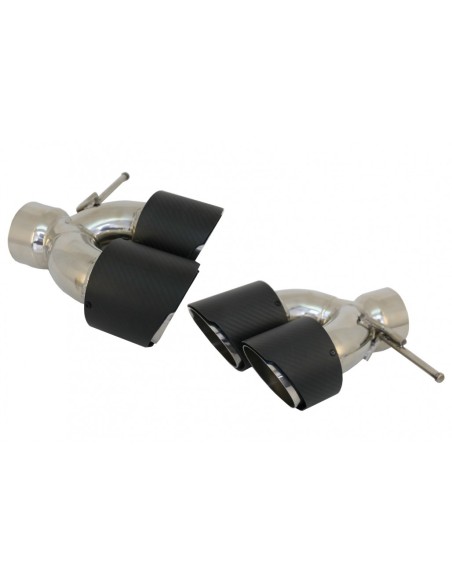 Fibra di carbonio scarico per Land Rover Range Rover e SUV ingresso 7,8 cm