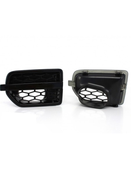 Prese d'aria laterali per Land ROVER Range ROVER Discovery IV (10-up) Black Autobiography Design