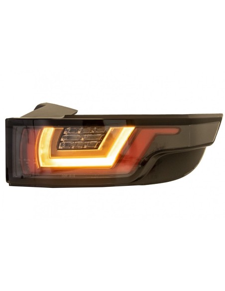 Luci posteriori a LED a luce di svolta sequenziale per Range ROVER Evoque L538 (11-14) Light Bar nero cromato
