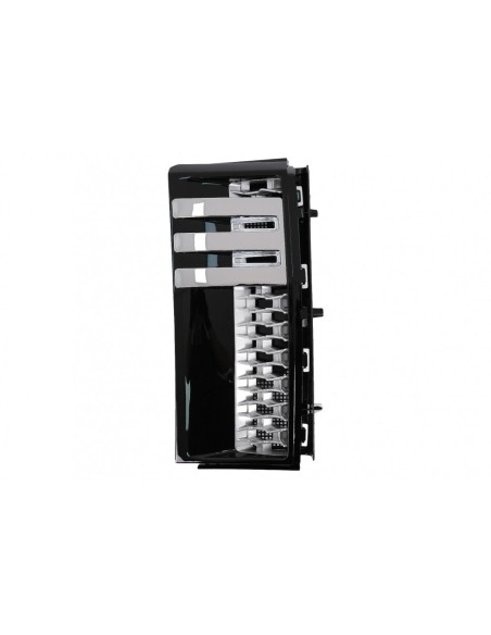 Griglie di ventilazione laterali per Land Range Rover Vogue III L322 (02-12) Autobiography Black Silver Edition Nuovo design