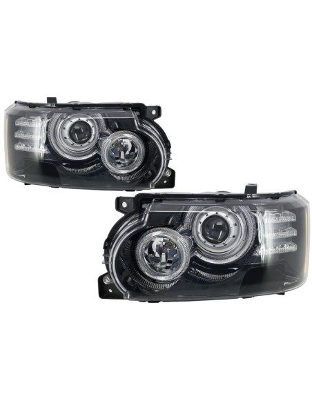 Fari staffe griglia centrale Land Range Rover Vogue L322 Facelift