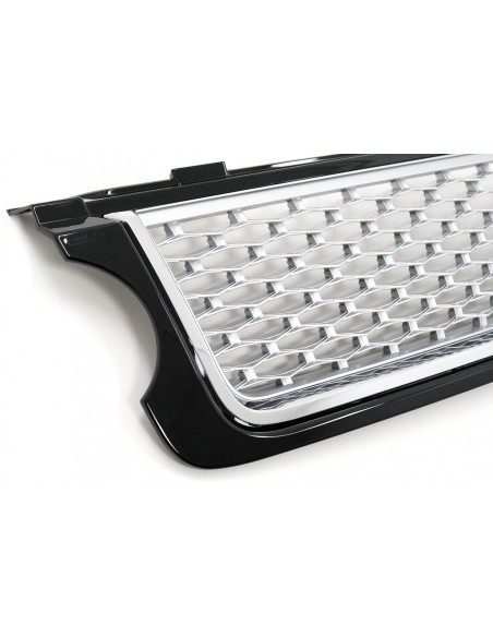 Fari w/ staffe di supporto e griglia centrale per Land Range Rover Vogue L322 (02-09) Facelift Design