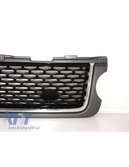 Griglia centrale per Land Range Rover Vogue III L322 (10-12) Grigio Nero Autobiography Supercharged Edition