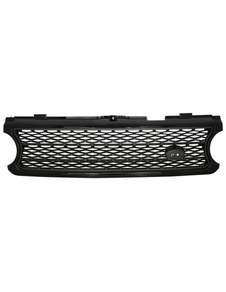 Griglia centrale e prese d'aria laterali per Land Range Rover Vogue III L322 (06-09) Black Grey