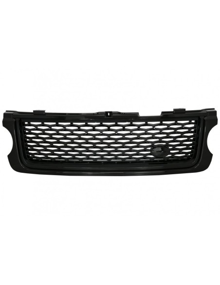 Griglia centrale w/ sfiati laterali per Land Range Rover Vogue III L322 (10-12) Piano Black Autobiography Supercharged Edition