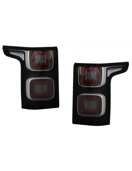 Paraurti posteriore w/ scarico e fari posteriori a LED completi per Range Rover Vogue L405 (13-17) Facelift Design