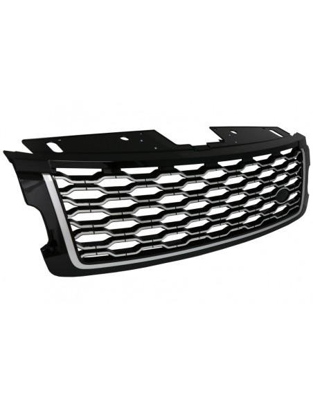 Griglia centrale per Range Rover Vogue L405 (13-17) Autobiography Design conversione a 18 Look Black & Chrome Edition