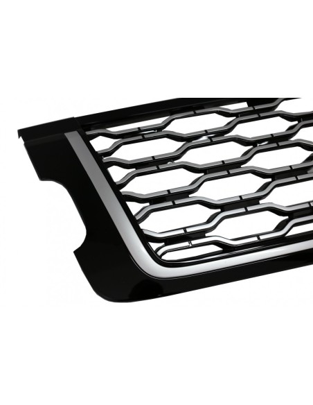 Griglia centrale per Range Rover Vogue L405 (13-17) Autobiography Design conversione a 18 Look Black & Chrome Edition
