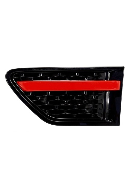 Griglia centrale e Side Vents Assembly per Land Range Rover Sport L3 Facelift (10-13) Autobiography Look Black Red Edition